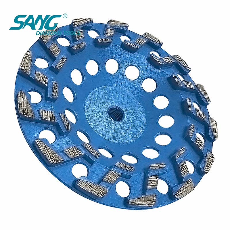 S Type Diamond Cup Grinding Wheel