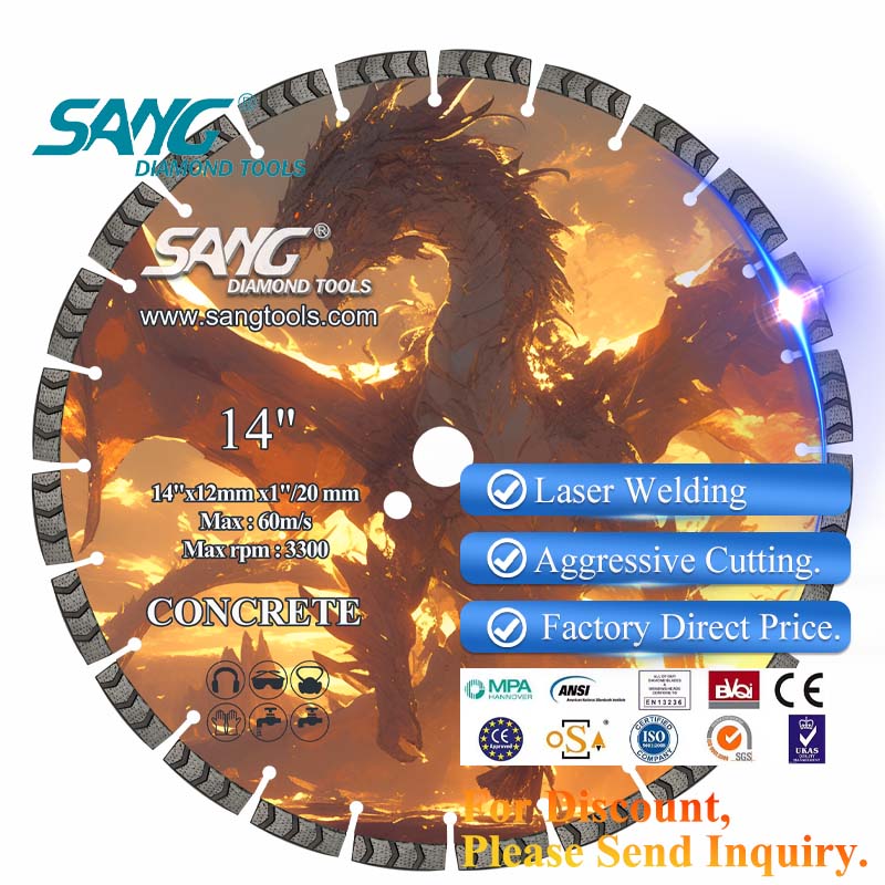 SANG concrete saw blade