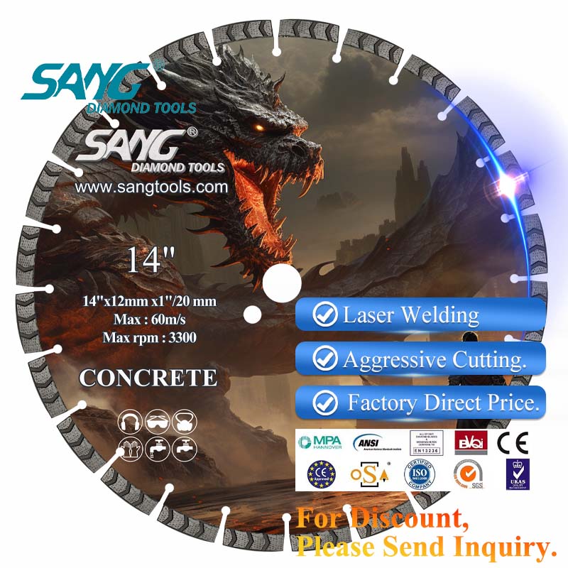 SANG Concrete Diamond Saw Blade