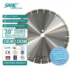 350mm ARIX segment diamond saw blade for reinforced concrete road construction