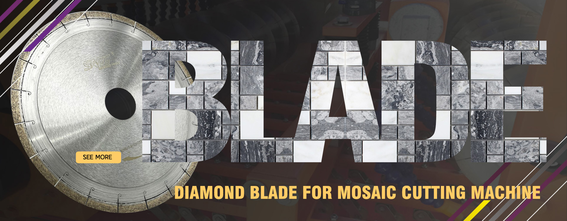 Diamond Blade for Mosaic Cutting Machine
